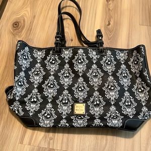 Dooney and Bourke Disney Jack Skellington from Nightmare Before Christmas Tote
